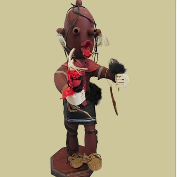 Hopi Kachina Doll - Koyemsi, the Mudhead - Vintage Beauty! - Picture 1 of 11